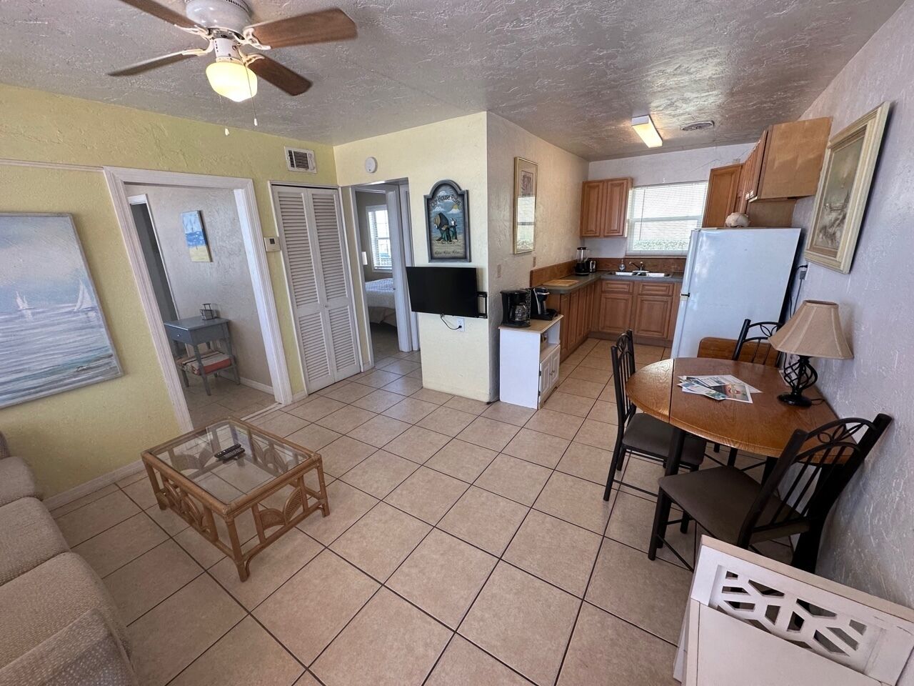 Steps to Sand n Shore Unit 2 Offers 2 Bedrooms - 1 Bath Sleeps 6