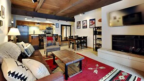 TV, fireplace, DVD player, table tennis