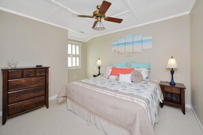 2 bedrooms, iron/ironing board, travel crib, free WiFi