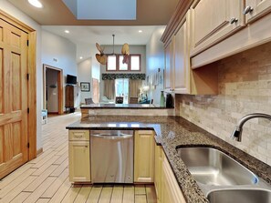 Interior - Spacious condo w. private hot tub + just steps from the beach! (Tybee Island)