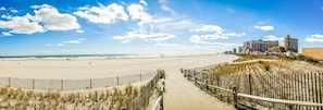 On the beach