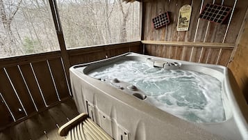 Idromassaggio all'aperto