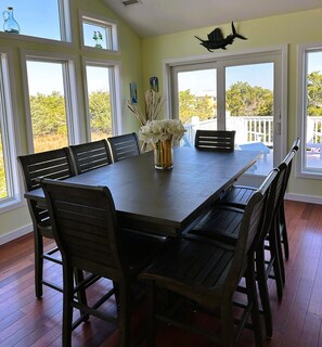 Dining - Solitude:  Lavish, amenity filled! Relax in the pool, hot tub, theater (Ocracoke)