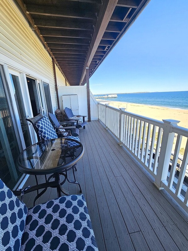 Property grounds - Oceanfront  Condo! Spectacular Views From Private Large Balcony  (Old Orchard Beach)