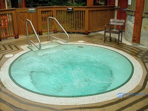 Outdoor spa tub - Convenient Village Location, Free Shuttle Route, Common Hot Tub, Free Parking (Whistler)