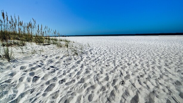 A wide sandy beach with clear blue sky. - Sabal Palm Unit 1 1 Beach Getaway (Clearwater Beach)