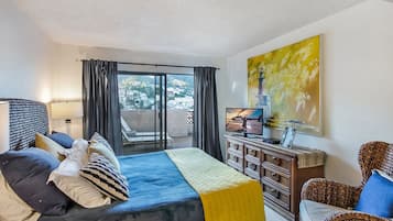 1 bedroom, iron/ironing board, travel crib, WiFi