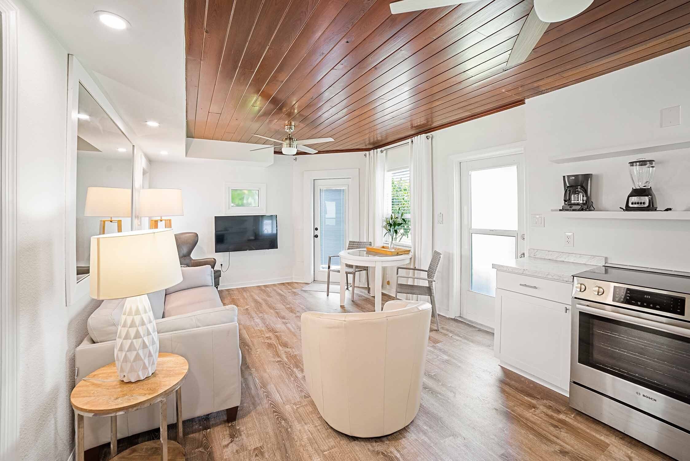 Luxury Beachside Bungalow on a Private Beach on Casey Key