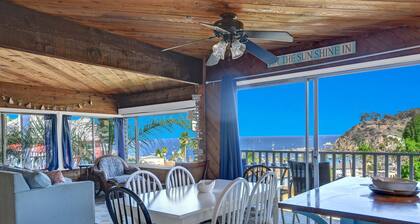 Maison confortable de 2 chambres avec chariot de golf, vue imprenable, balcon, grill, Wifi