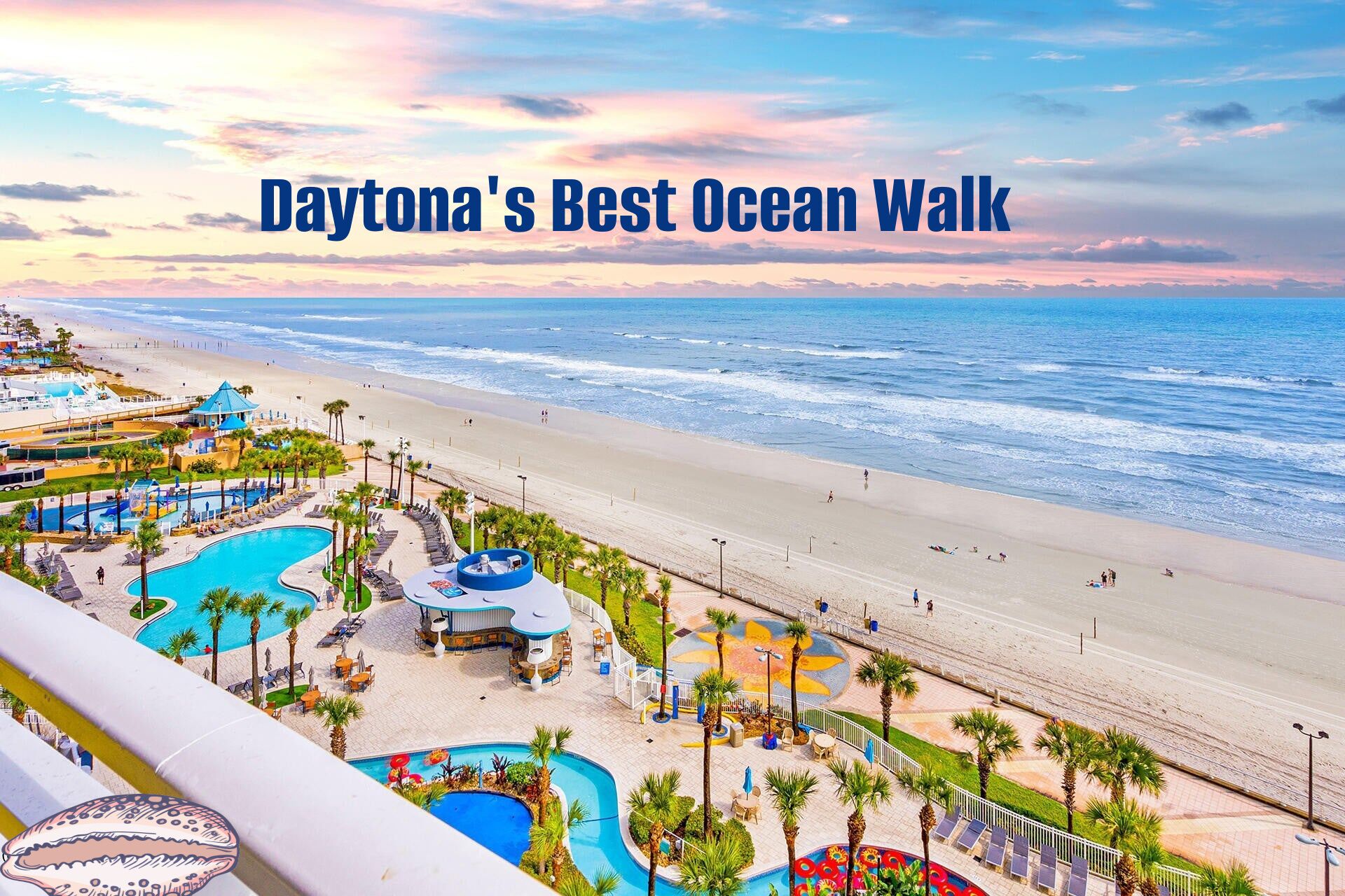 1 BR Condo Direct Oceanfront Wyndham Ocean Walk Daytona Funland 