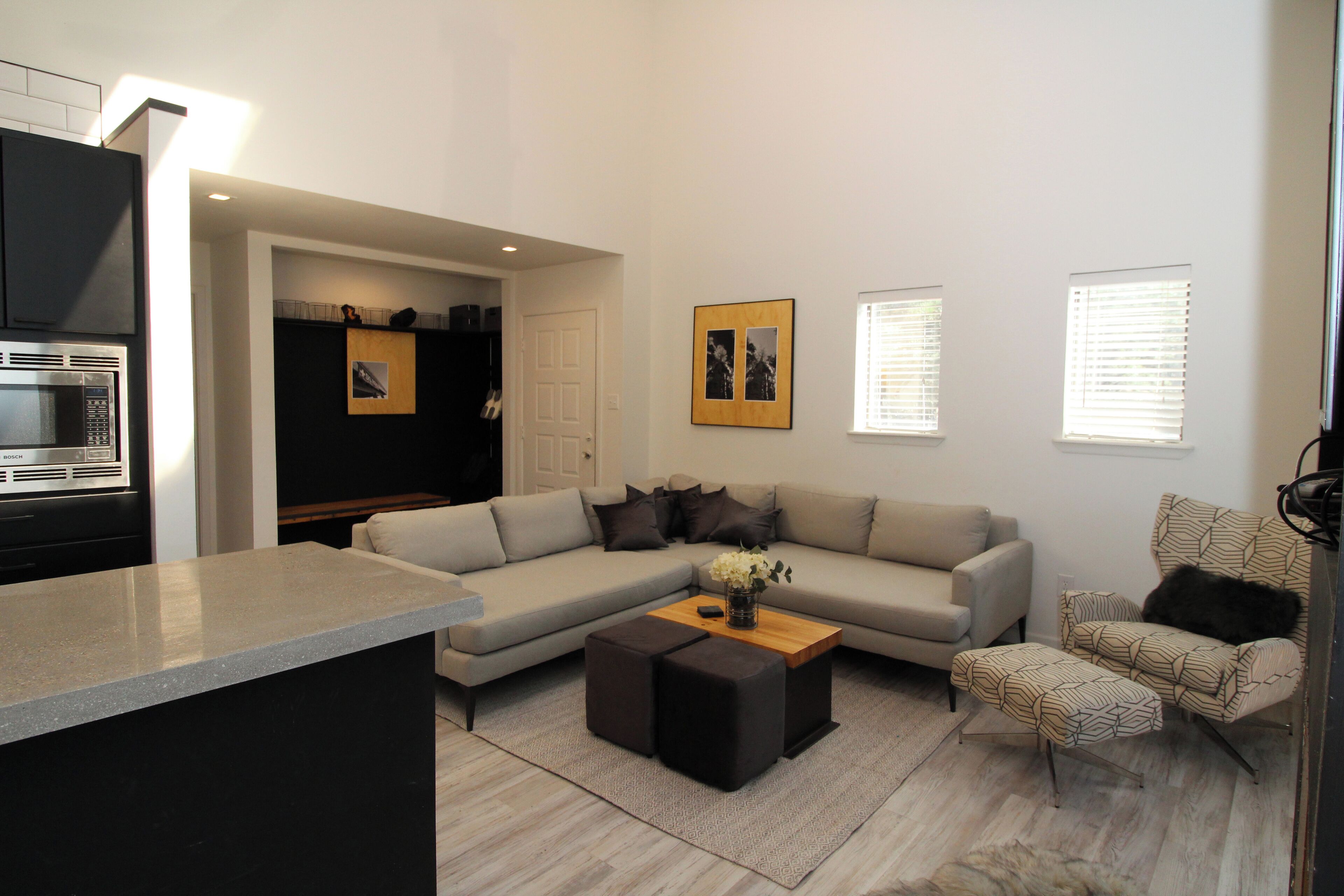 Smart TV, fireplace, Netflix, toys