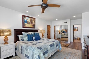 2 多间卧室、熨斗/熨衣板、WiFi、床单