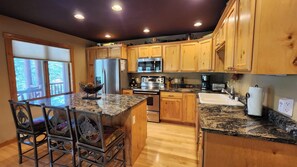 Fridge, microwave, oven, stovetop - Combined Units for More Space Near the Slopes (Whitefish)