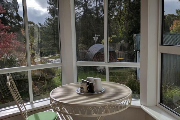 Sunny nook with great views