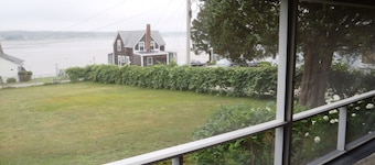 Charming, Rustic Oceanview New England Cottage w/ Wraparound Porch & Huge Yard