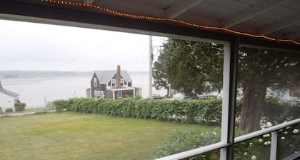 Charming, Rustic Oceanview New England Cottage w/ Wraparound Porch & Huge Yard