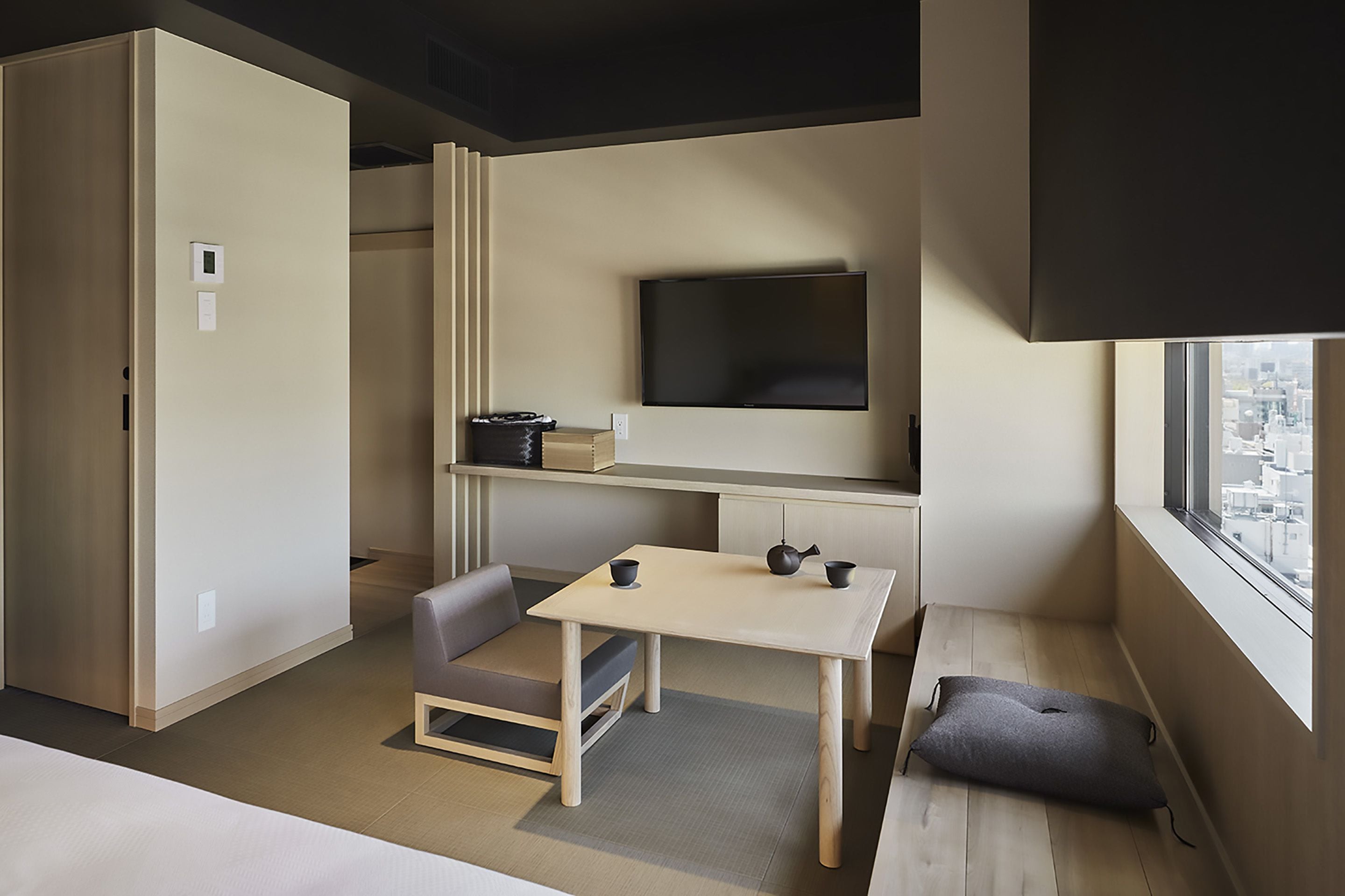 double room, non smoking, city view | desk, blackout curtains, iron/ironing board, free wifi