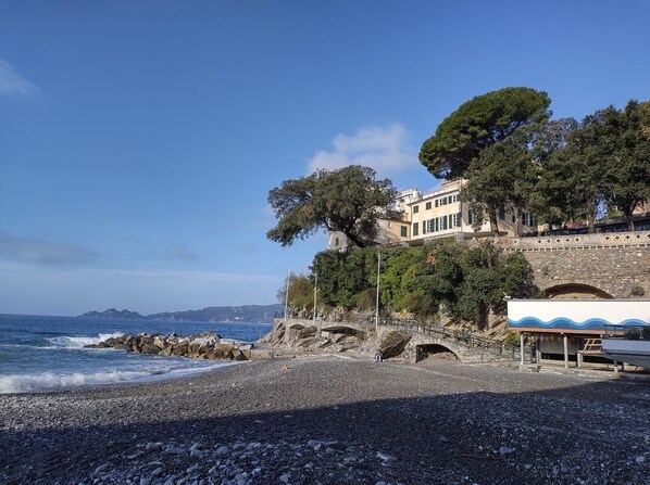 Beach nearby, beach towels