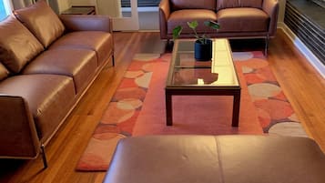 Smart TV, chimenea y reproductor de DVD