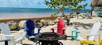 Refined. Safe. Clean. Waterfront. Golf cart , courtesy to our guests