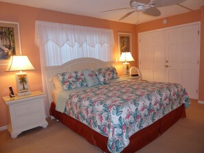 3 bedrooms, desk, iron/ironing board, free WiFi - BEACHSIDE Paradise: 3BR Condo with Heated Pool - Steps to Cocoa Beach Pier! (Cocoa Beach)