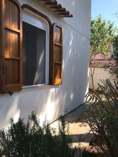 The Villa "Riviera" large and spacious with beautiful veranda and green garden