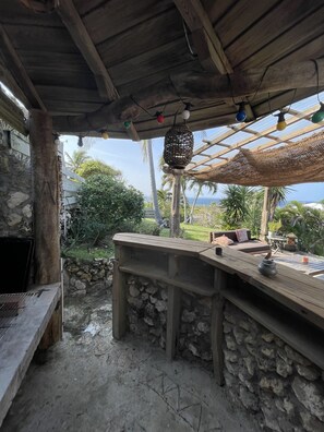 Property grounds - HOUSE ON THE SEASIDE (le moule)