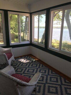 Interior - Beautiful Views @ 4-Season Lake House, Private Sandy Beach (Fryeburg)
