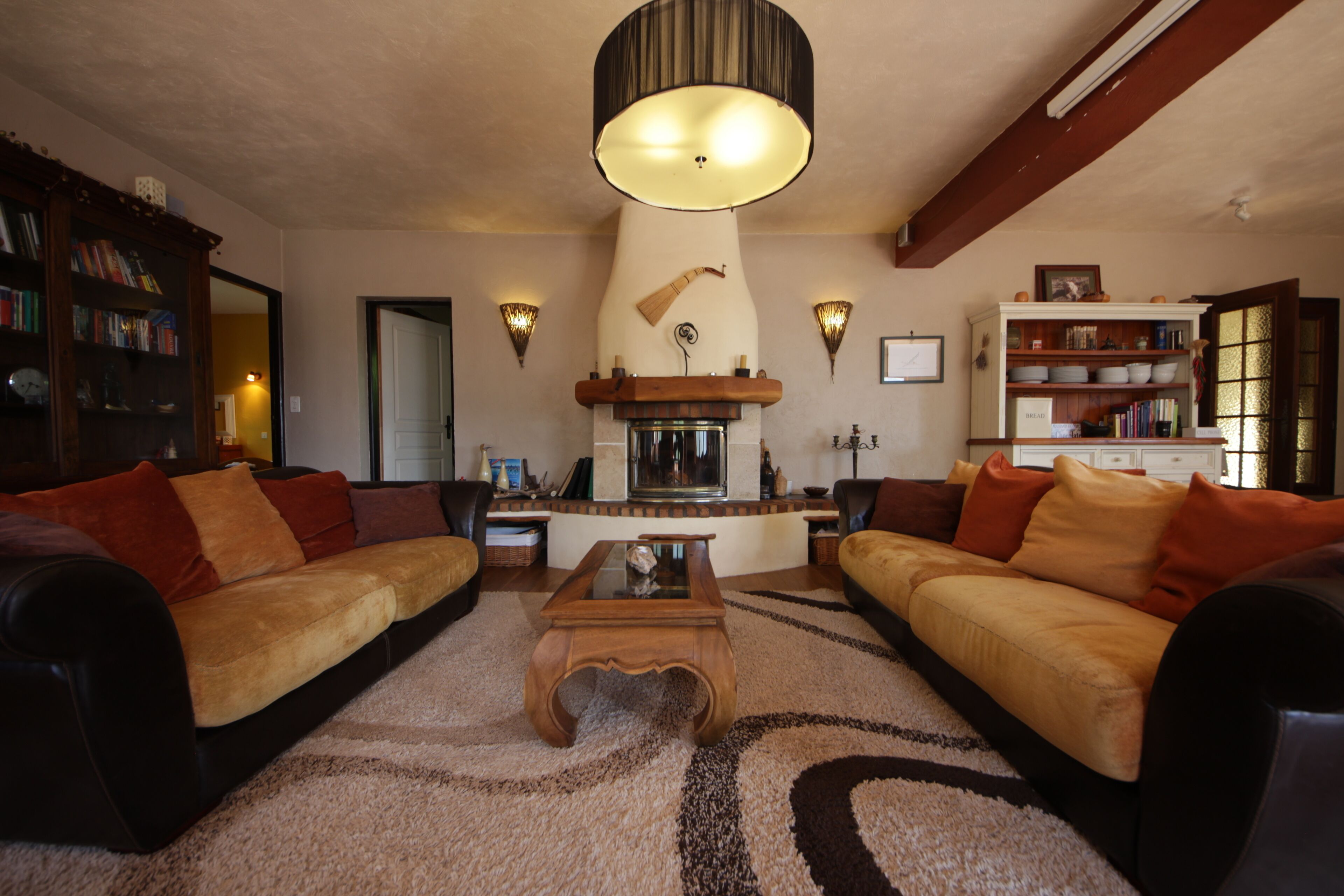 Countryside Provencal House with Beautiful Views across the Valley of the Wolf