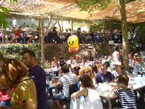 Servei de restauració a l'aire lliure
