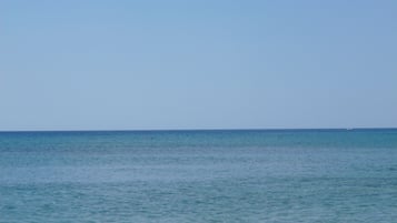 Tæt på stranden, badehåndklæder