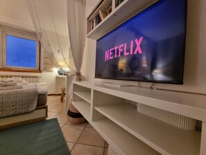 TV, DVD player, books, video library - Le Petit Phare : in old town and sea view (TRIESTE)