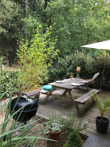 House between forest and beach -Calm & nature on foot