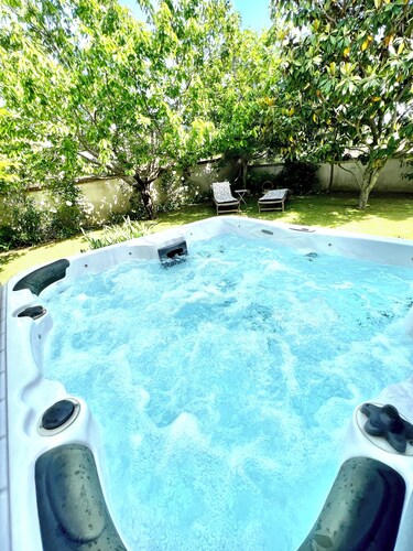 Villa PALOMA PISCINE Chauffée SPA entre Narbonne et Béziers- 15 km VALRAS PLAGE