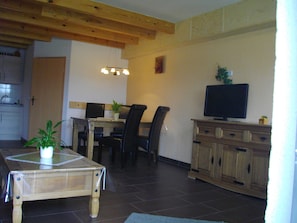 Terrace/patio - VierJahreszeiten Appartments (Lübben (Spreewald))