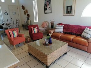 Smart TV, DVD player, video library