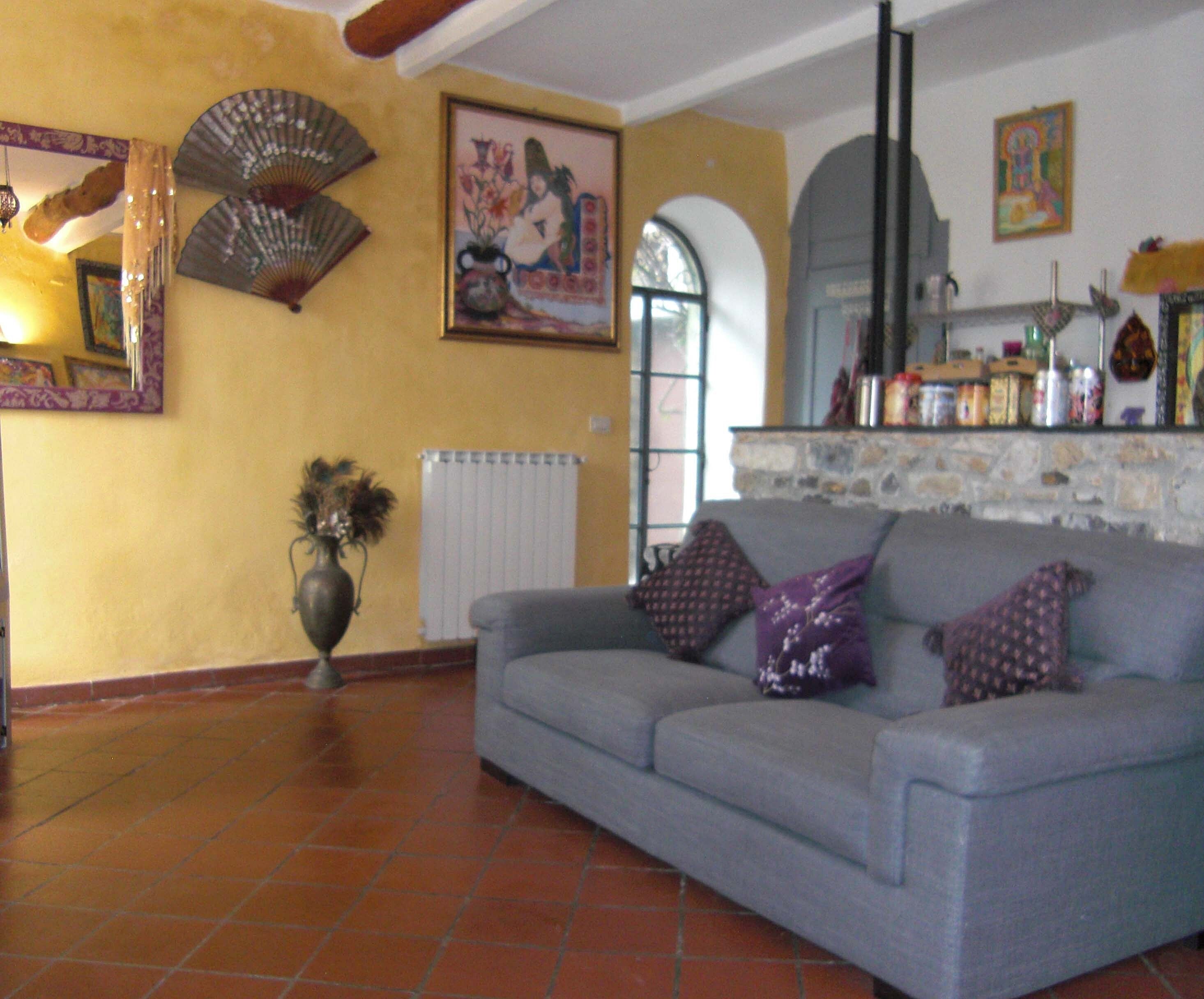 Appartamento Con Ampio Terrazzo E Giardino Nel Tranquillo Villaggio Internet Wifi - Dolcedo
