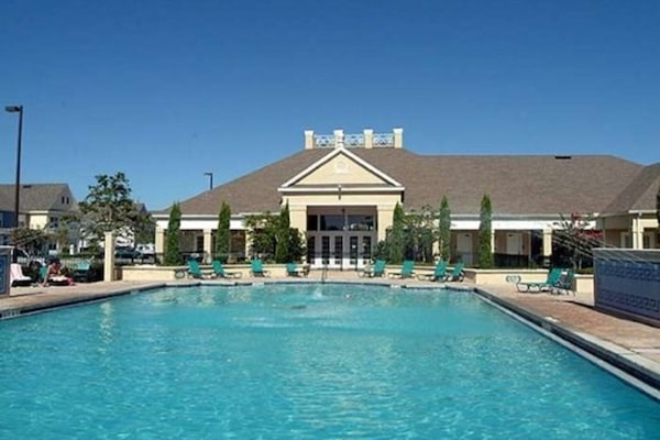 Huge heated clubhouse pool and spa