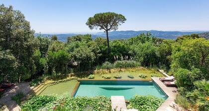 Natural Pool - View of French Rivera - Nightly rates reduced for Summer 2025