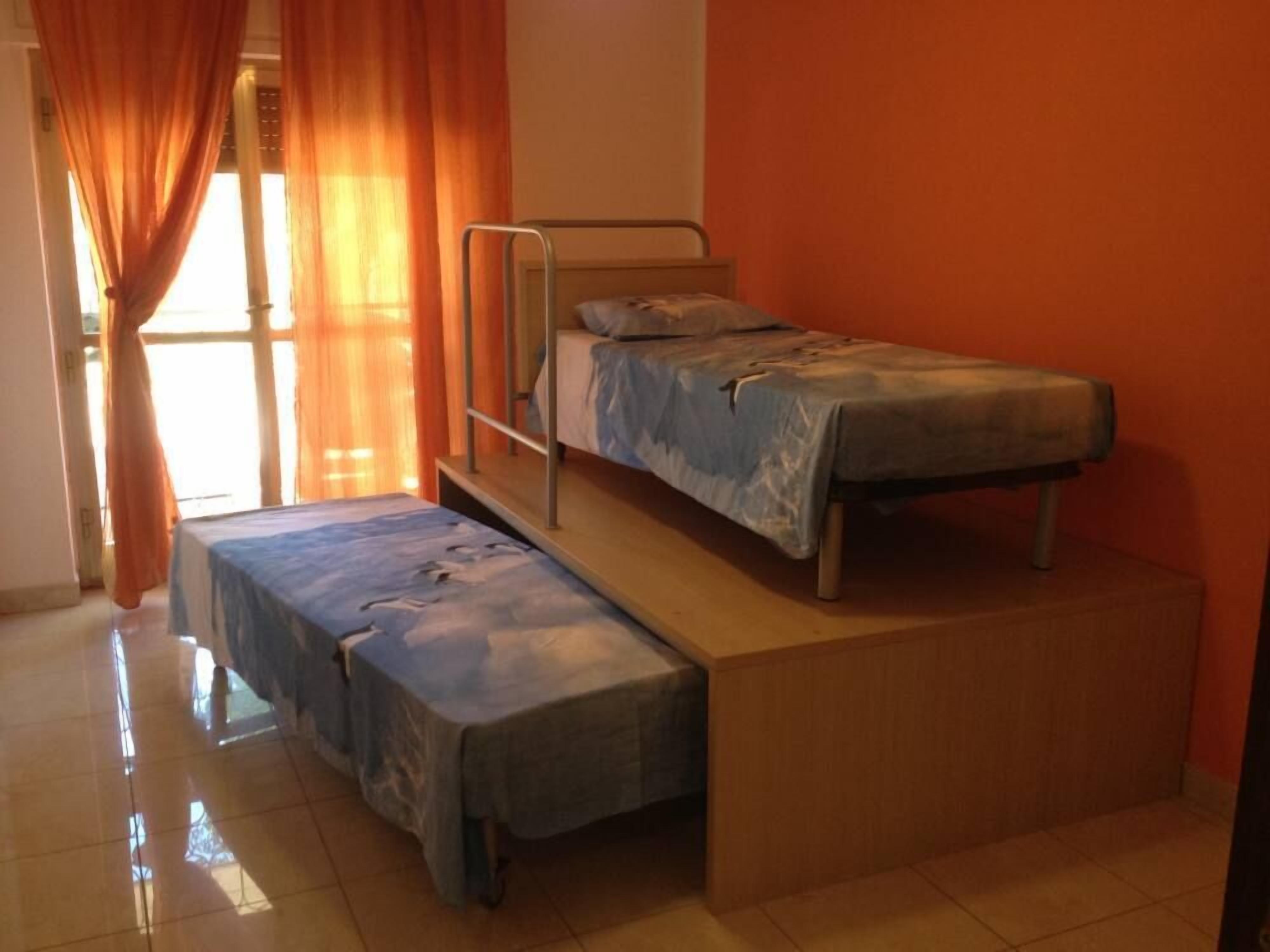 In villa, comfortable apartment with garden