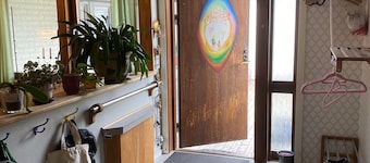 Comfortable house on quiet street in oldest part of Umeå. Fully equipped.