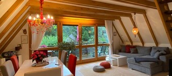 Chiemgau, charming chalet with private garden , relax in nature