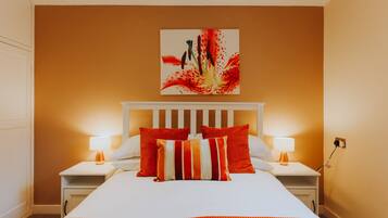 2 bedrooms, iron/ironing board, travel crib, WiFi