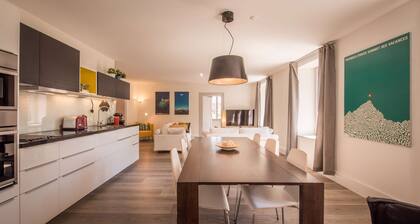 Spacious apartment with terrace lounge and wellness area