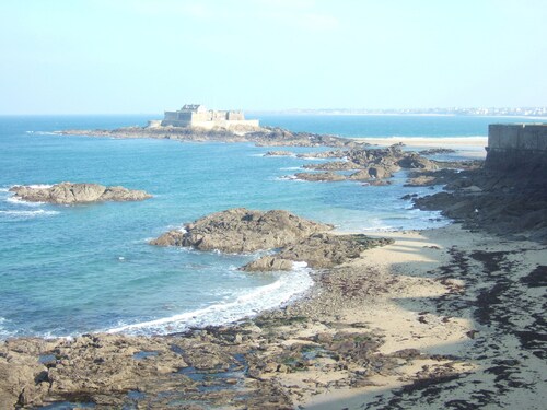 APPART 89m2 helle INTRA-MUROS - ST MALO-Wifi