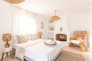 7 bedrooms, iron/ironing board, WiFi, bed sheets - Villa Ioli Sea View Private Pool (Mykonos)