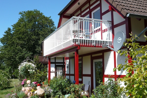 Südbalkon der Ferienwohnung