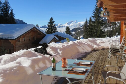 Grand Chalet Sunny, in Frieden, Haus Ordentlich, Aux Diablerets in der Schweiz