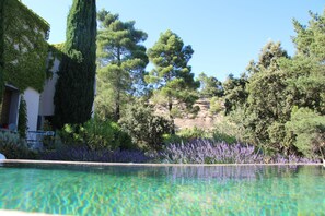 Udendørs pool, opvarmet pool