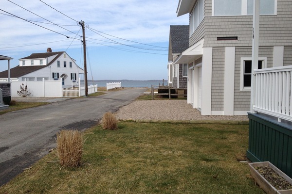 Private beach is only 4 houses away